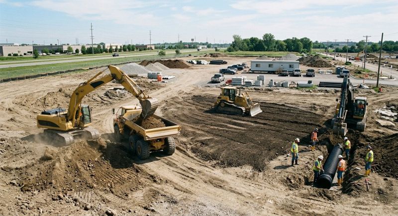 Commercial Site Preparation in Cumming, GA