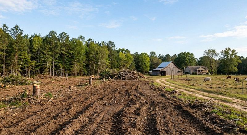 Land Clearing in Gwinnett County, GA