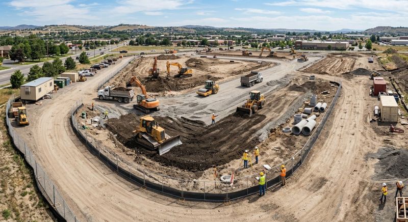 Commercial Site Preparation in Marietta, GA