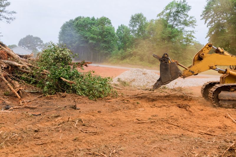 Construction Site Land Clearing in Gwinnett County, GA