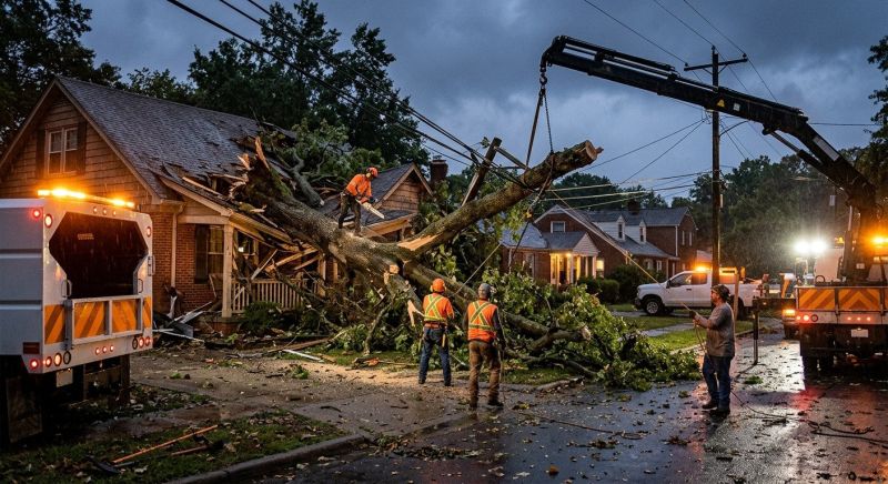 Fallen Tree Removal in Duluth, MN